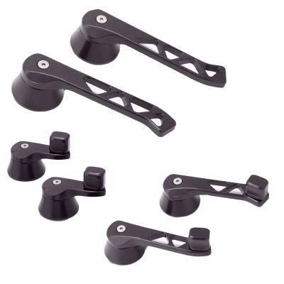 64-67 Mustang Billet Interior Handle Kit in Black