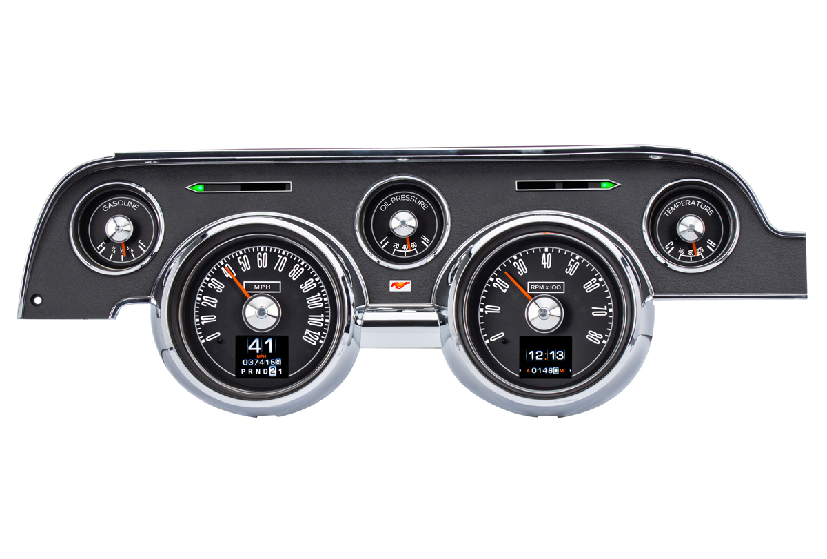 67-68 Mustang RTX Gauge Kit by Dakota Digital