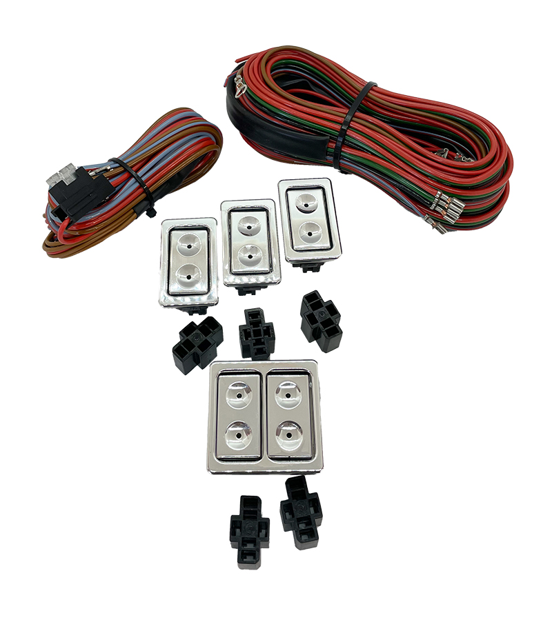 Five Switch Kit (Black or Polished)