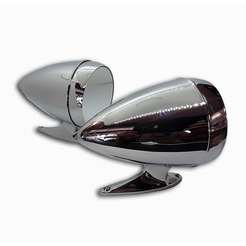 1964-1967 Mustang Bullet Mirror, Chrome